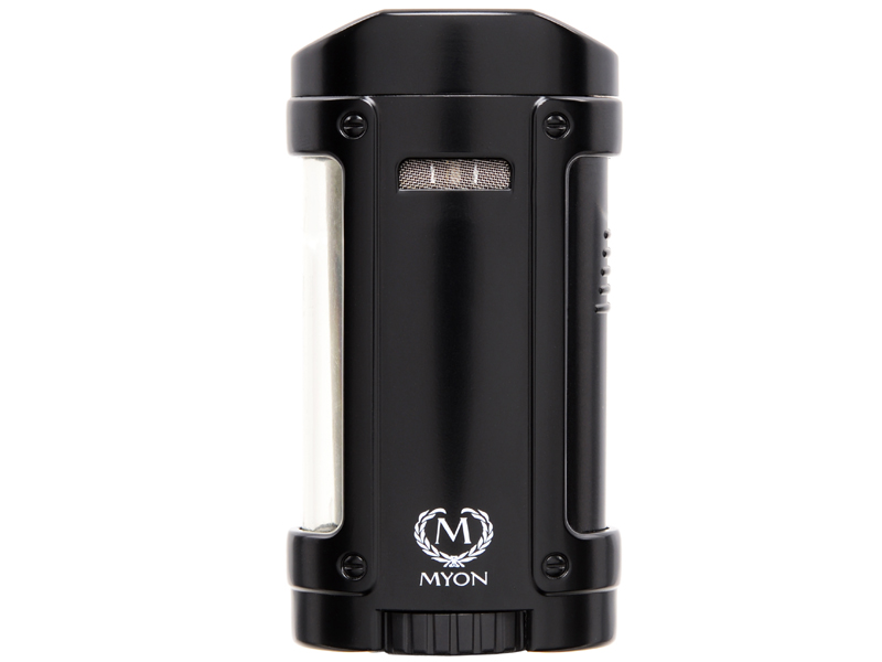 Myon Cigar Lighter Racing Edition 4-Jet Refillable Black