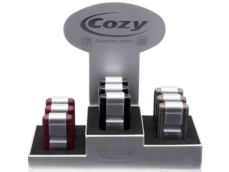 Cozy Electronic Lighter Apollo Jet Flame Refillable 3 Colors