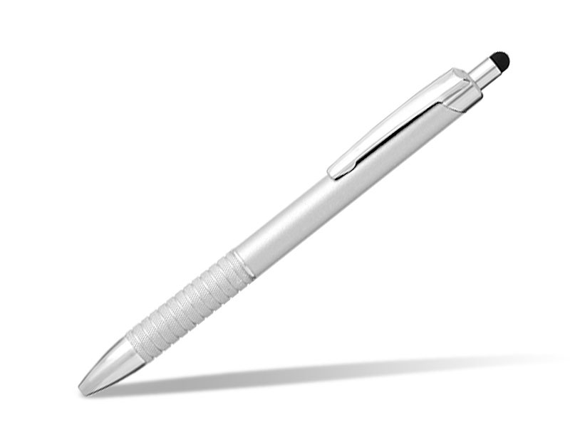 STYLUS, metalna “touch” hemijska olovka, srebrna (silver)
