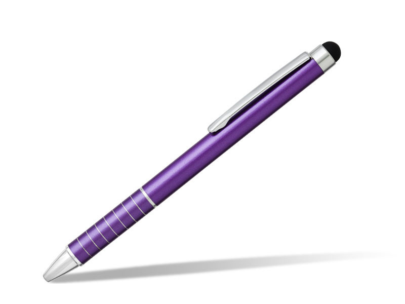 TOUCH, metalna hemijska “touch” olovka, ljubičasta (purple)