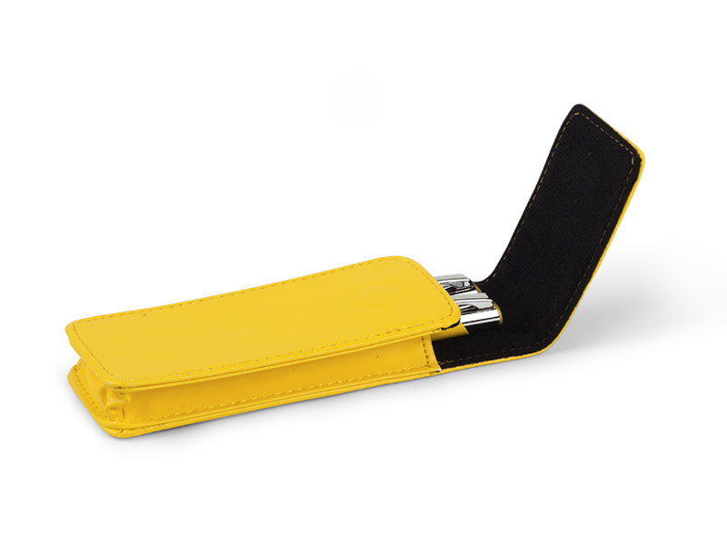 SPEKTAR, Metalna tehnička i hemijska olovka u setu, žuta (yellow)