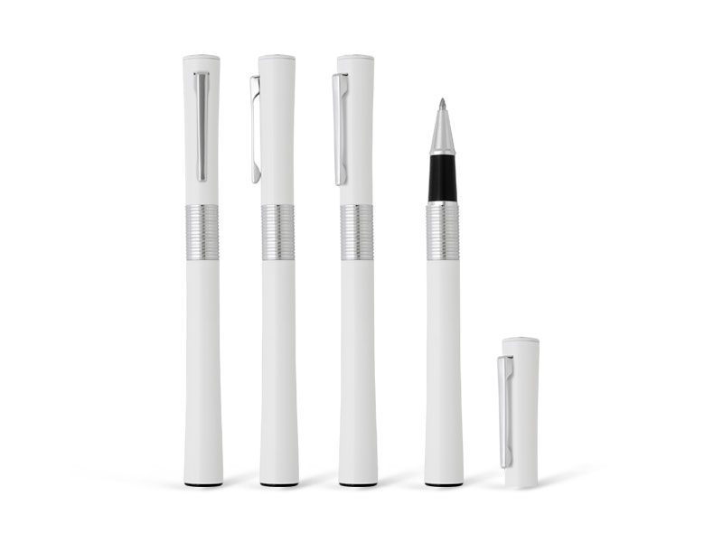 VENERA, metalna roler olovka u poklon kutiji, bela (white)