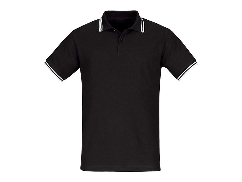ADRIATIC, polo majica kratkih rukava, crna (black)