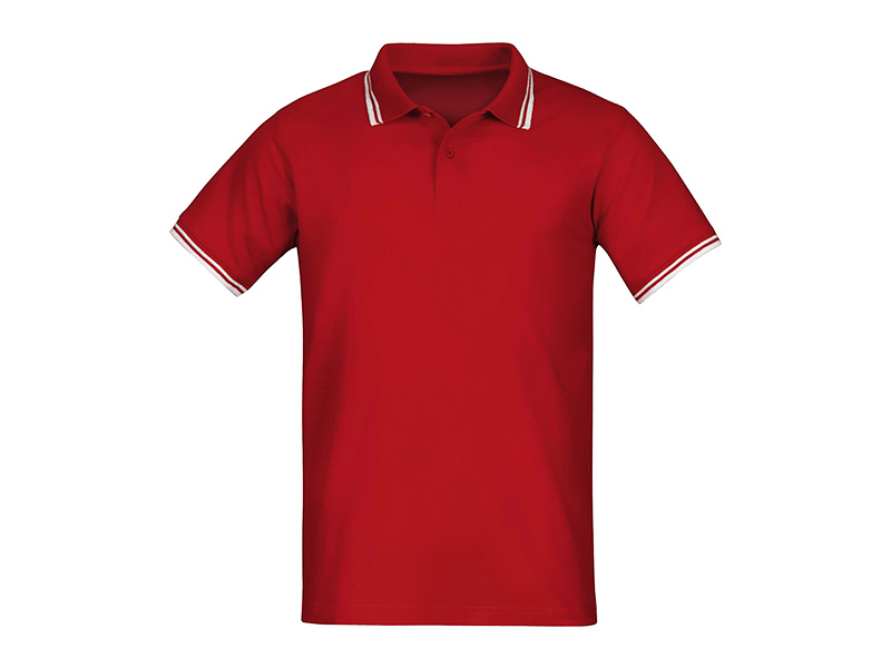 ADRIATIC, polo majica kratkih rukava, crvena (red)